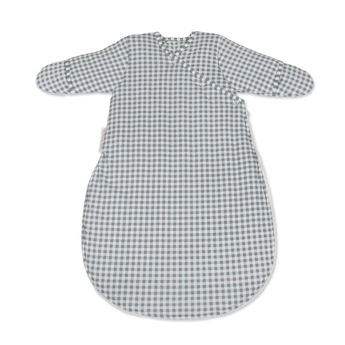 Saco de Dormir com Mangas Walking Mum Praliné Vichy Matcha 1-4m Tog 2.5