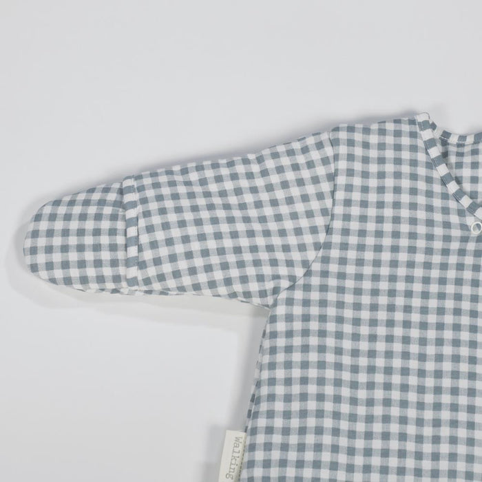 Saco de Dormir com Mangas Walking Mum Praliné Vichy Matcha 1-4m Tog 2.5
