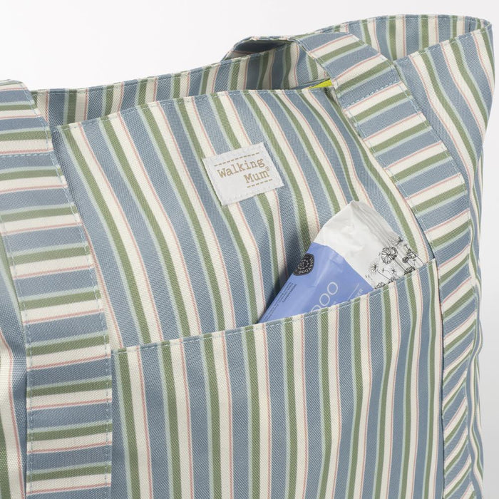 Mala de Praia com Rede Anti-Areia Walking Mum Summer Strips