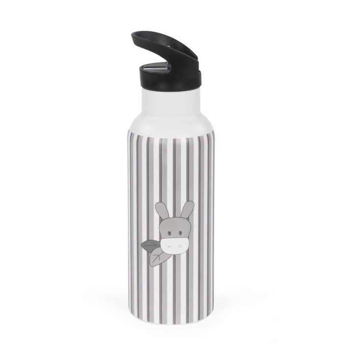 Garrafa Térmica Walking Mum Botton Strips Grey 500ml