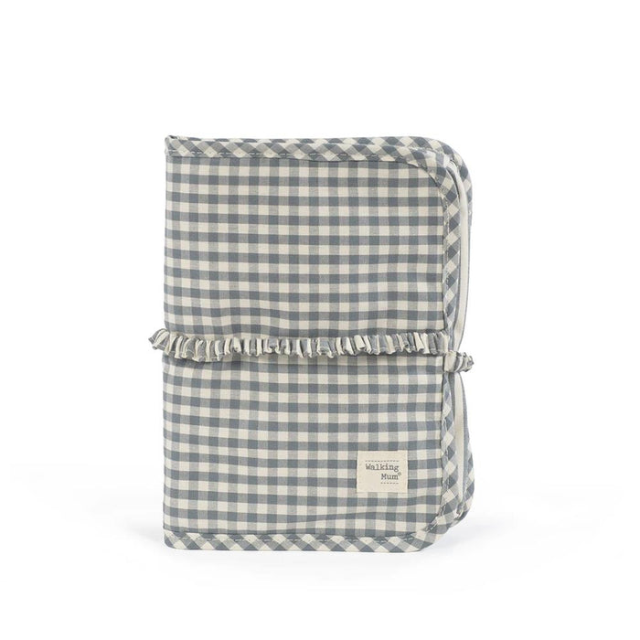 Porta Toalhitas Walking Mum Praliné Vichy/Strips Matcha