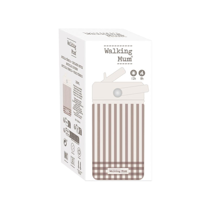 Garrafa Térmica Walking Mum Praliné Moka 350ml