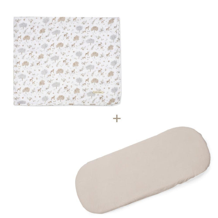 Conjunto de Lençóis para Alcofa Pasito a Pasito Nara