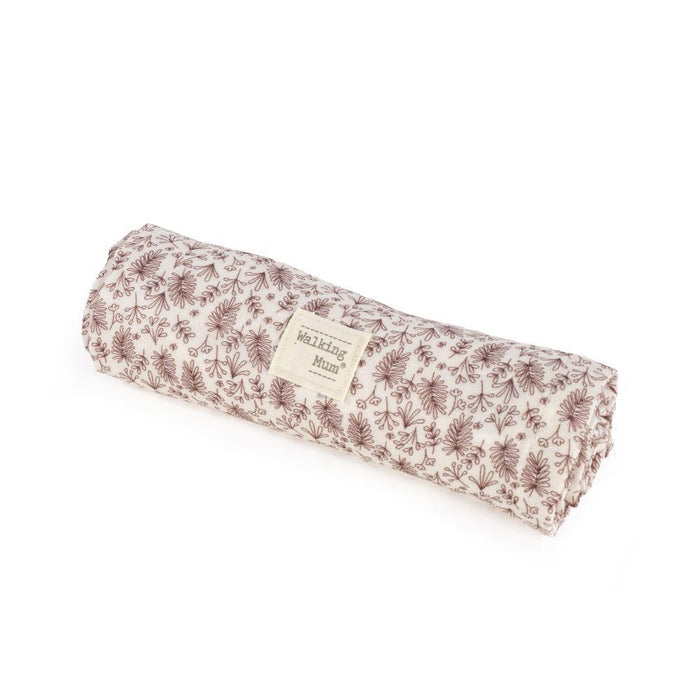 Musselina em Bambu Walking Mum Gala Cerise 120x120cm