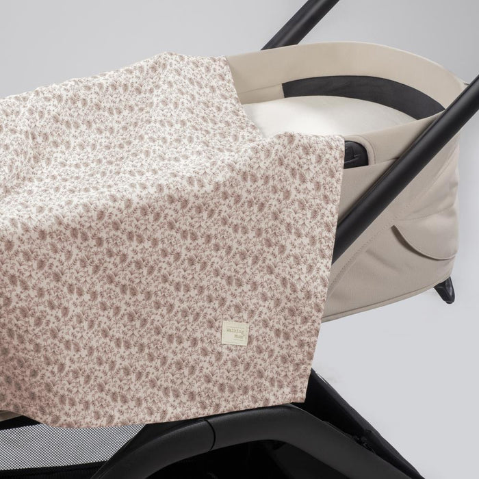 Musselina em Bambu Walking Mum Gala Cerise 120x120cm