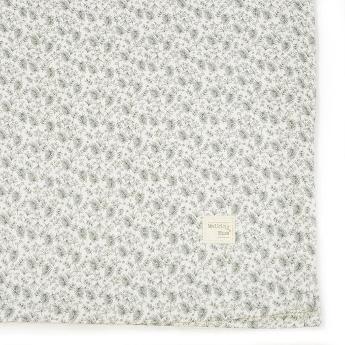 Musselina em Bambu Walking Mum Gala Mint 120x120cm