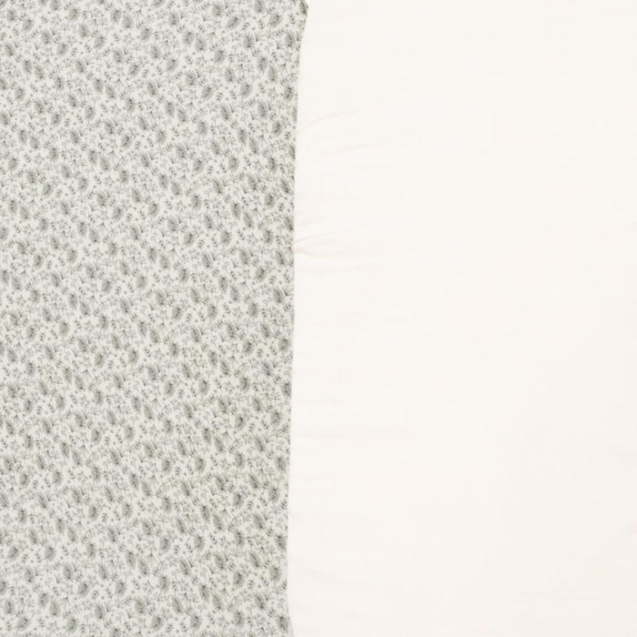 Conjunto de 2 Lençóis Ajustáveis para Alcofa Walking Mum Gala Mint 73x32cm