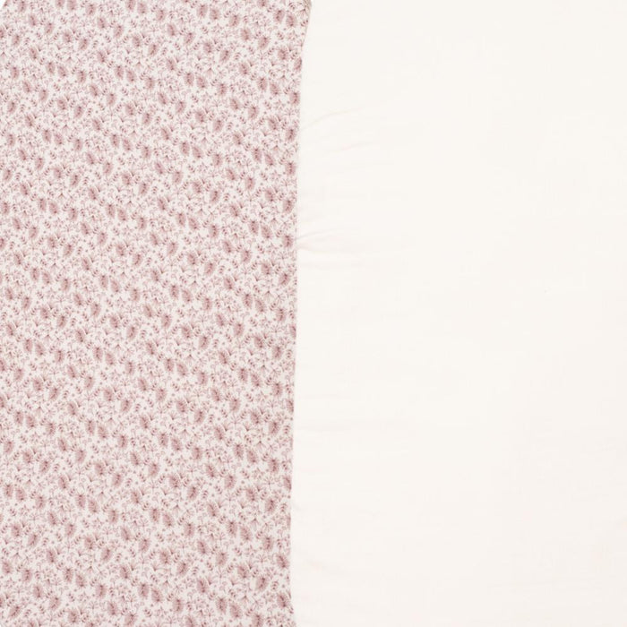 Conjunto de 2 Lençóis Ajustáveis para Alcofa Walking Mum Gala Cerise 73x32cm