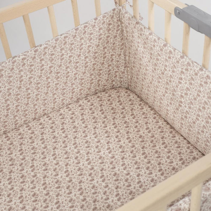 Protetor para Berço de 120x60cm Walking Mum Gala Cerise