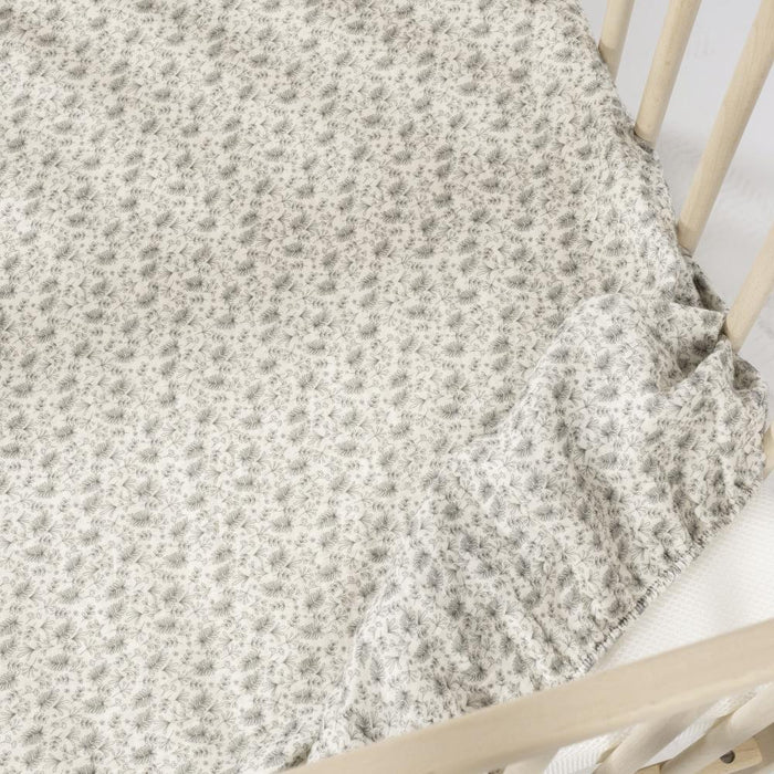 Lençol Ajustável Walking Mum Gala Mint para Berço/Cama 120x60cm