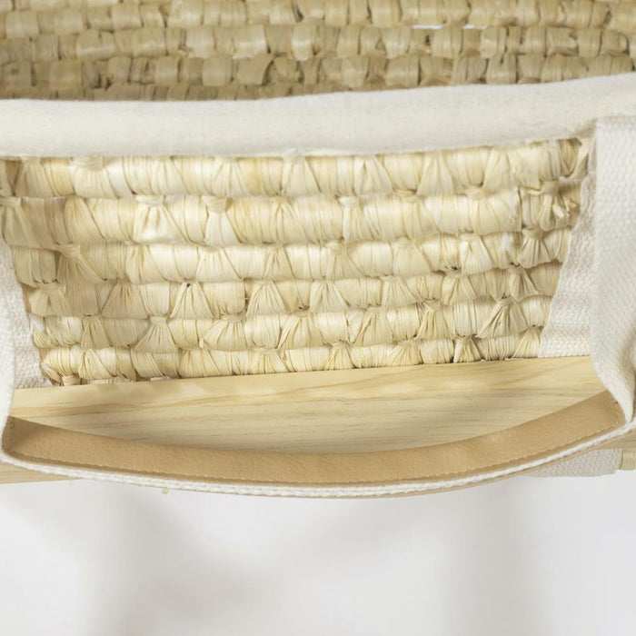 Suporte para Alcofa com Baloiço em Madeira Natural Walking Mum