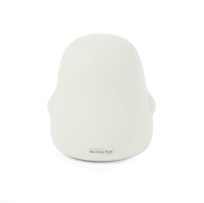 Luz de Presença em Silicone Walking Mum Penguin Mint