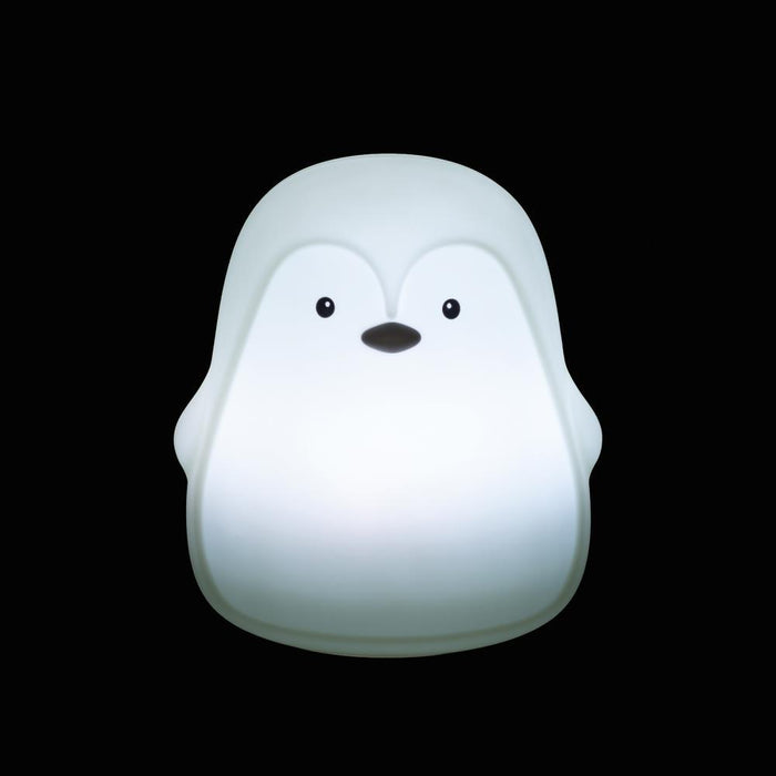 Luz de Presença em Silicone Walking Mum Penguin Mint
