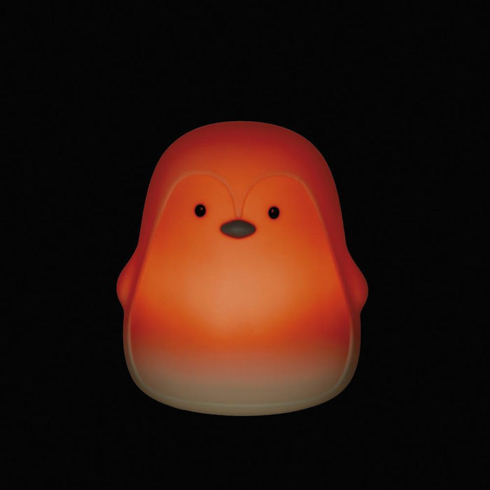 Luz de Presença em Silicone Walking Mum Penguin Mint