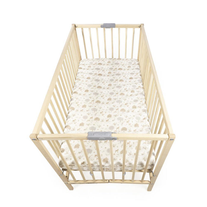 Lençol Ajustável Pasito a Pasito Nara para Berço/Cama 120x60cm