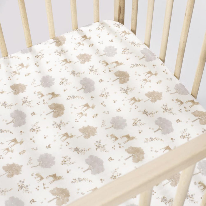 Lençol Ajustável Pasito a Pasito Nara para Berço/Cama 120x60cm