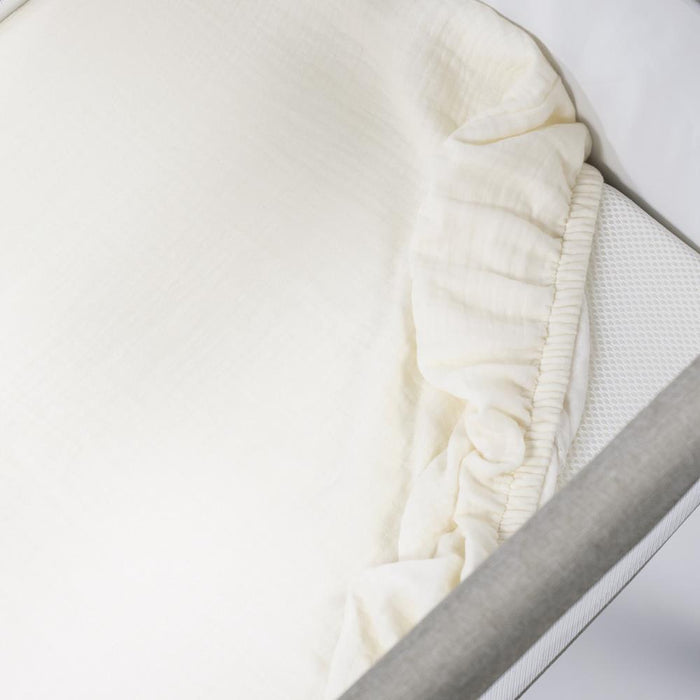 Conjunto de 3 Peças Pasito a Pasito Nara Beige para Berço 90x50cm