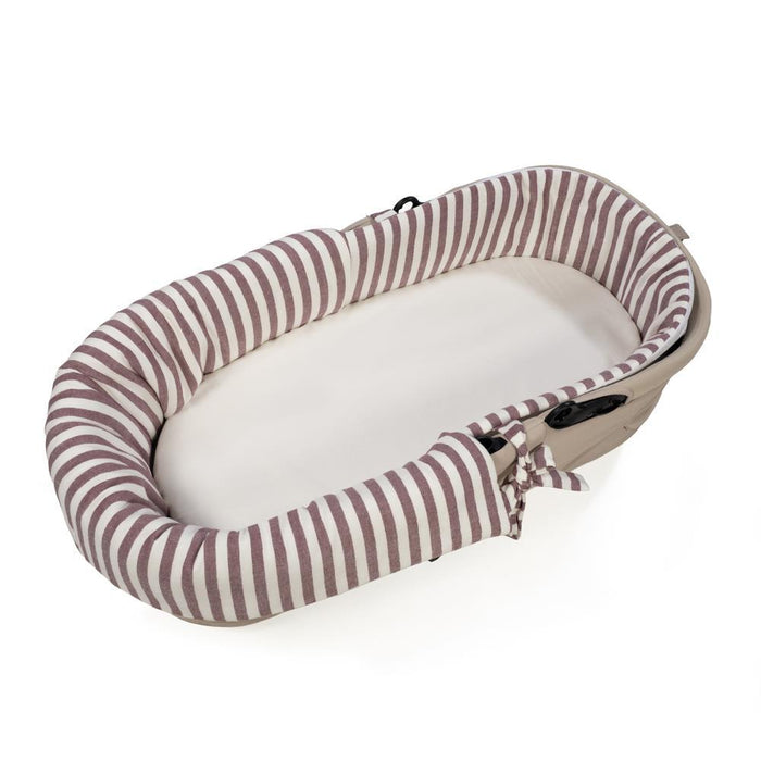 Forra/Protetor com Atilho Dual e Lençol para Alcofa Pasito a Pasito Cherry Strips