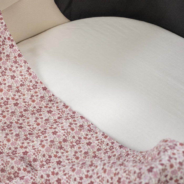 Conjunto de Lençóis para Alcofa Pasito a Pasito Cherry Flowers