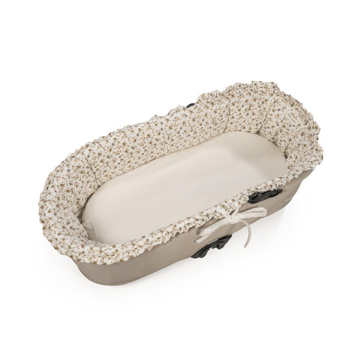 Forra/Protetor com Atilho e Varas e Lençol para Alcofa Pasito a Pasito Somerset Beige