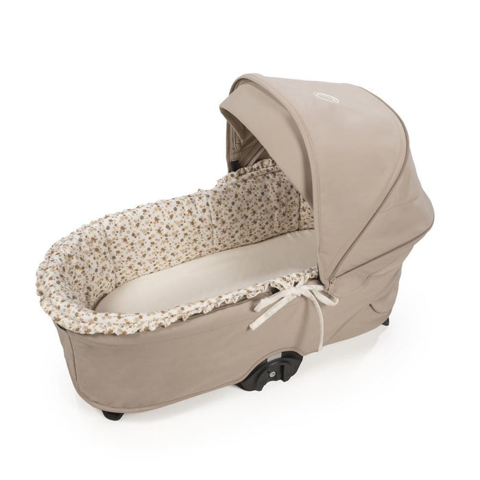 Forra/Protetor com Atilho e Varas e Lençol para Alcofa Pasito a Pasito Somerset Beige