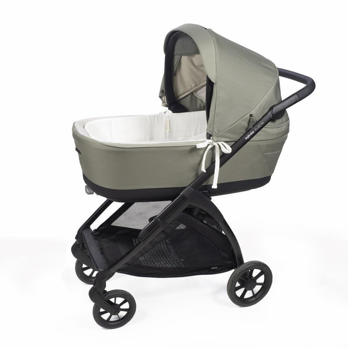 Forra/Protetor com Atilho e Varas e Lençol para Alcofa Pasito a Pasito Little Bloom Vichy White
