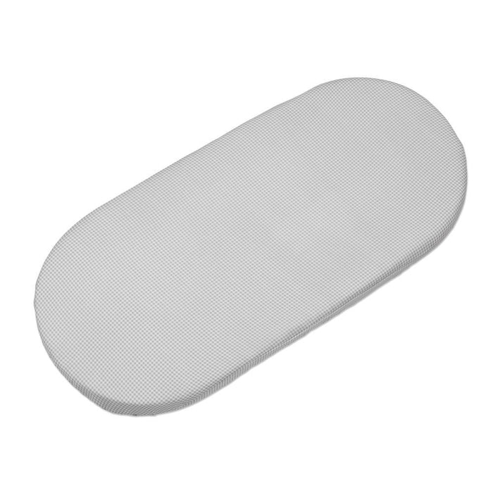 Conjunto de Lençóis para Alcofa Pasito a Pasito Little Bloom Vichy Grey