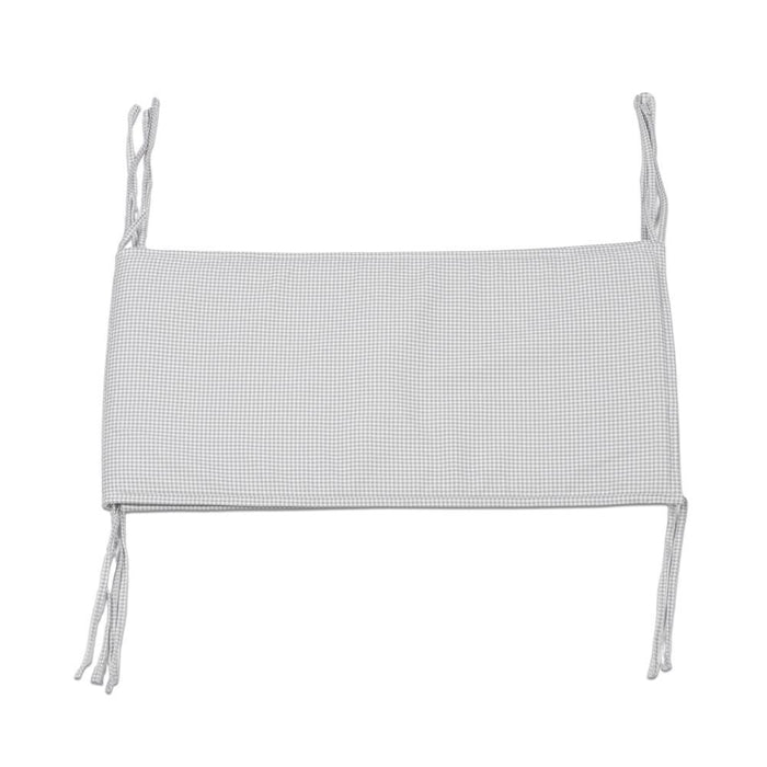 Protetor para Berço de 120x60cm Pasito a Pasito Little Bloom Vichy Grey