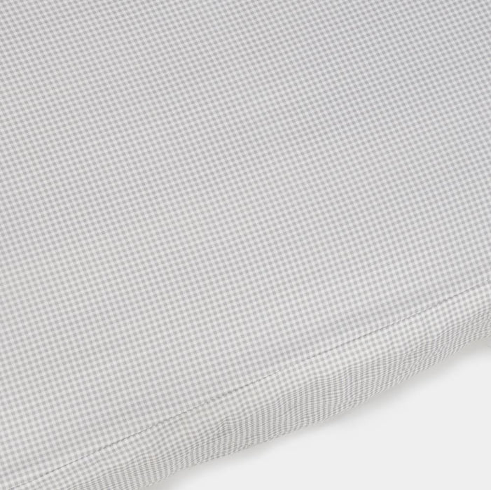 Lençol Ajustável  para Berço/Cama Pasito a Pasito Little Bloom Vicky Grey 120x60cm