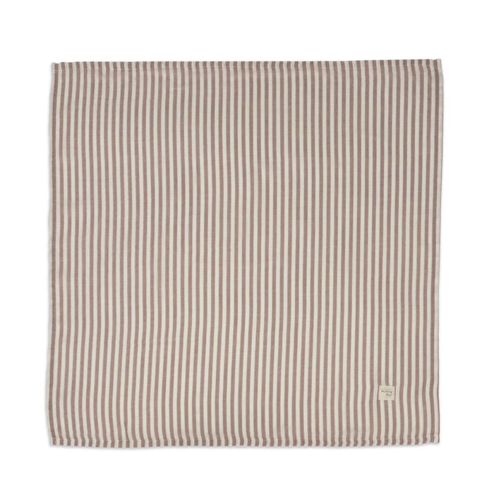 Musselina Walking Mum Praliné Strips Moka 120x120cm