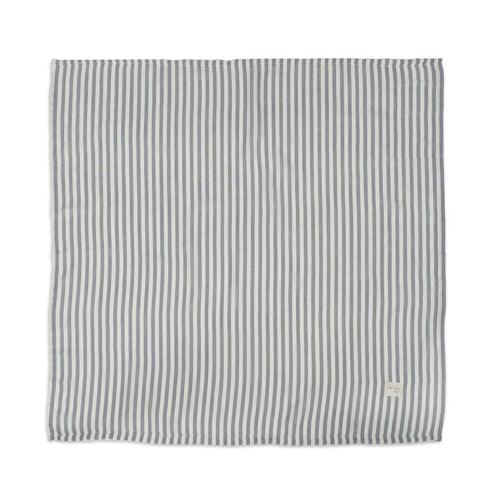 Musselina Walking Mum Praliné Strips Matcha 120x120cm