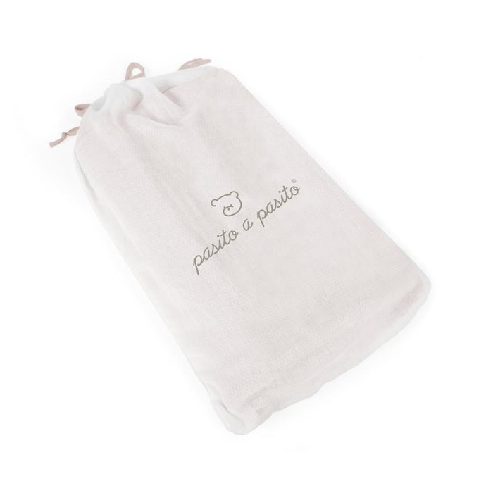 Manta em Tricot Pasito a Pasito Pink