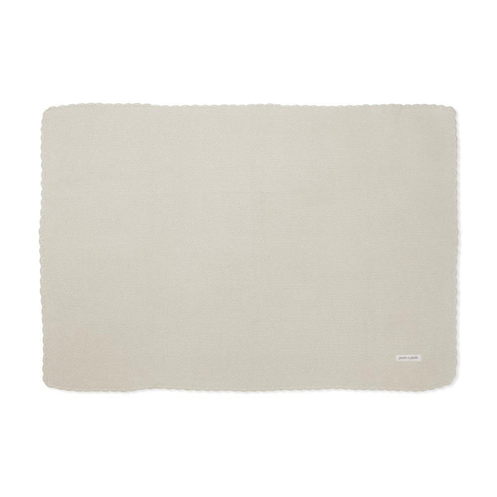 Manta em Tricot Pasito a Pasito Beige