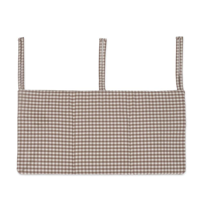 Organizador para Berço Walking Mum Praliné Vichy/Strips Moka