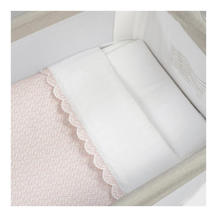 Conjunto de 3 Peças Pasito a Pasito Maison Tender Flowers para Berço 90x50cm