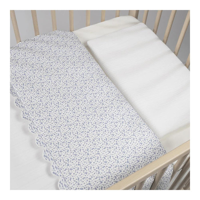 Conjunto de 3 Peças para Berço 120x60cm Pasito a Pasito Maison Tender Rabbits
