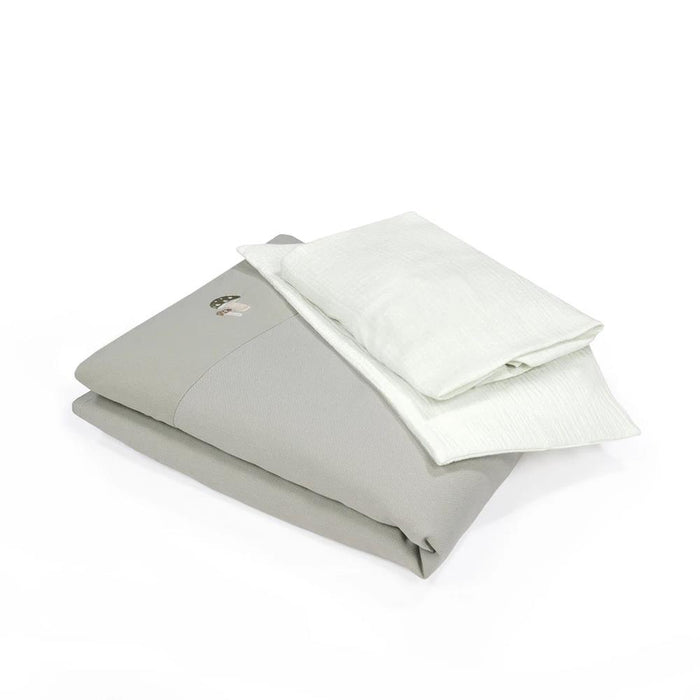 Conjunto de 3 Peças para Berço 90x50 Walking Mum Besties Moss