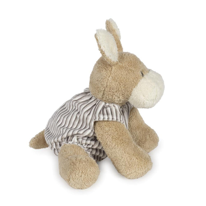 Peluche Walking Mum Donkey Botton Strips 26cm