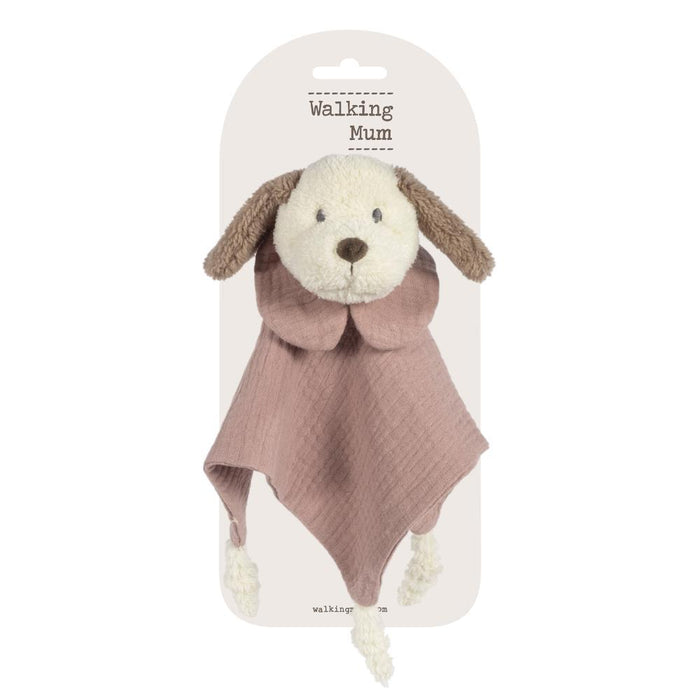 Doudou Walking Mum Dog Sintra Bege 25x25cm
