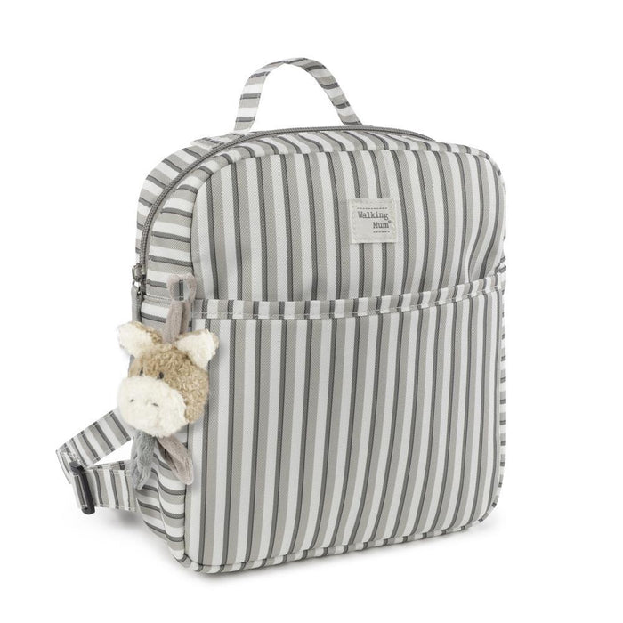 Mochila Pequena Walking Mum Botton Strips 23cm