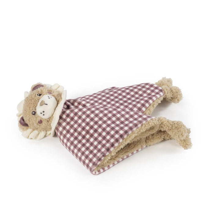 Doudou Walking Mum Lion Gala Cerise