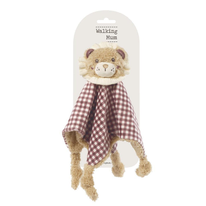 Doudou Walking Mum Lion Gala Cerise