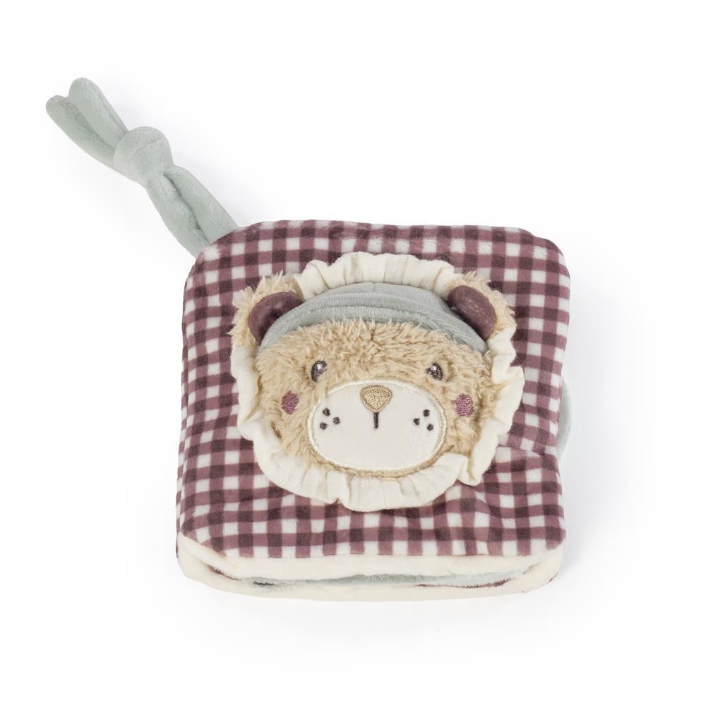 Walking Mum Lion Gala Cerise Soft Activity Book