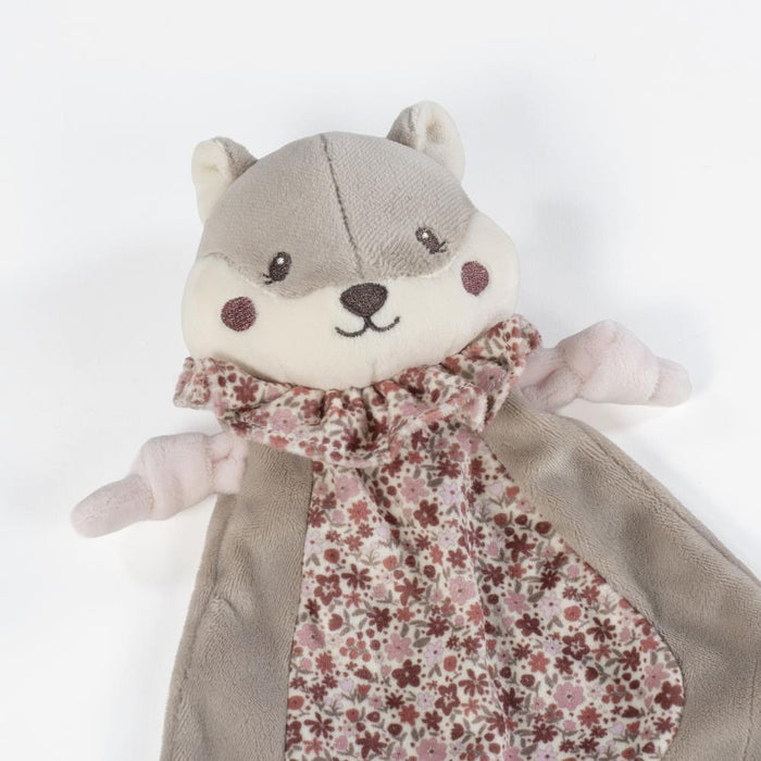 Doudou Pasito a Pasito Squirrel Cherry Flowers