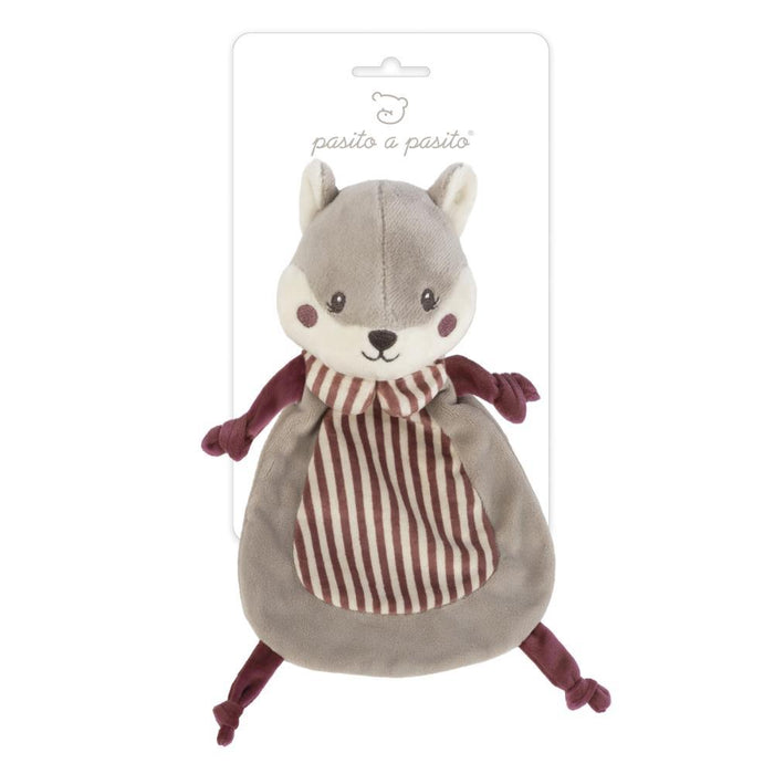 Doudou Pasito a Pasito Squirrel Cherry Strips