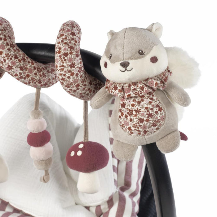 Espiral de Atividades Pasito a Pasito Squirrel Cherry Flowers