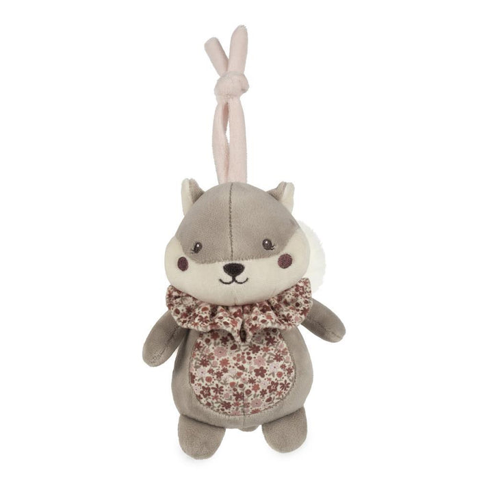 Peluche Musical Pasito a Pasito Squirrel Cherry Flowers