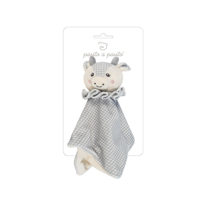 Doudou Pasito a Pasito Cow Little Bloom Grey