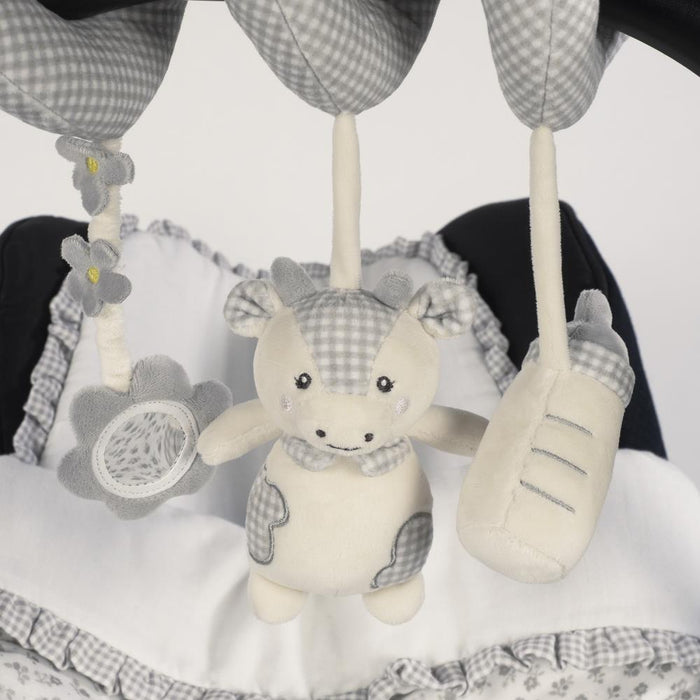 Espiral de Atividades Pasito a Pasito Cow Little Bloom Grey