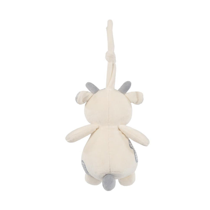 Peluche Musical Pasito a Pasito Cow Little Bloom Grey